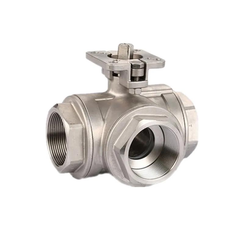 Stainless Steel Three Way Ball Valve