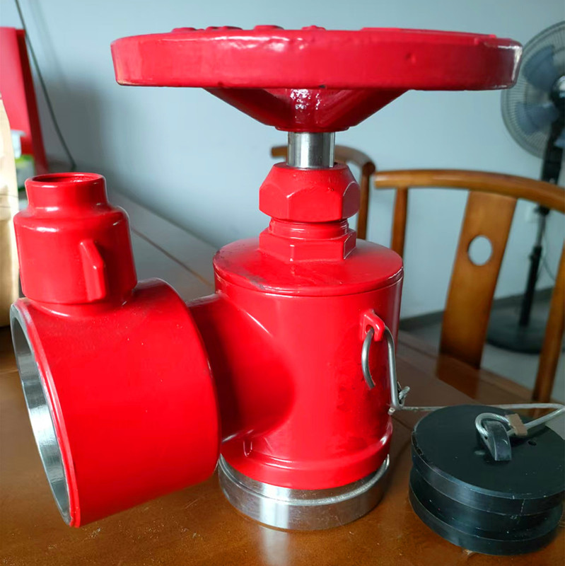 DN65 Angle Type Storz Connection Fire Hydrant Valve