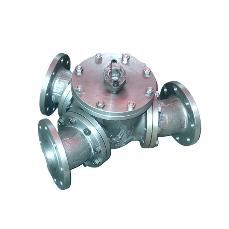 Y-type roestvrij staal pn16 drietal balklep